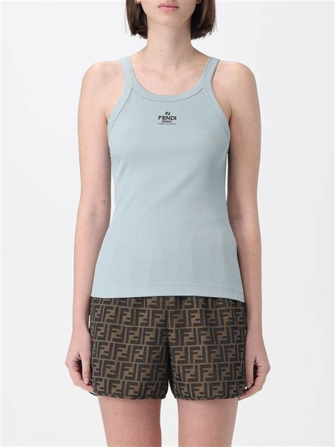 blue fendi top|fendi top women.